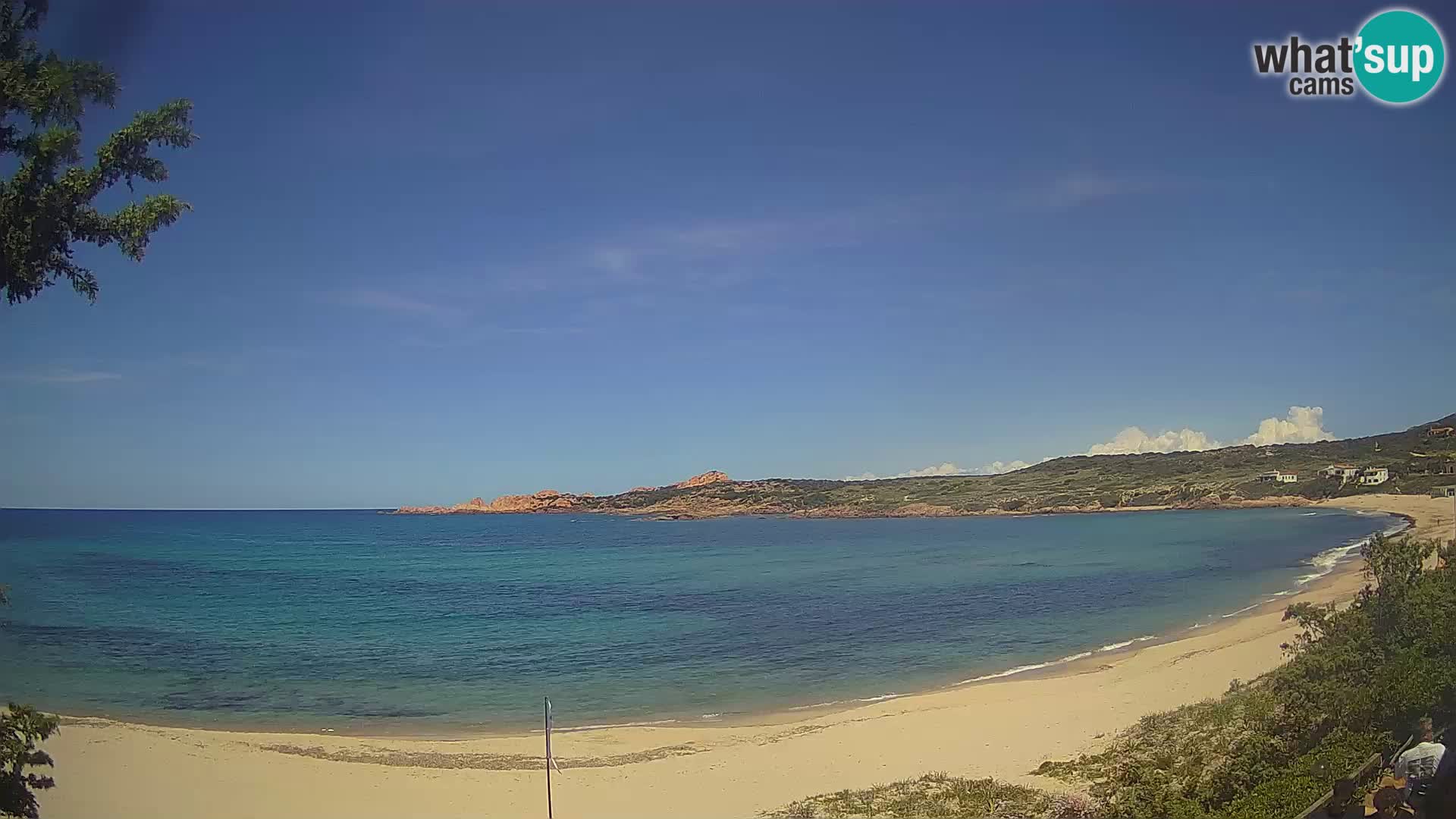 Spletna kamera La Marinedda – Isola Rossa – Agultu – Sardinija – Italija