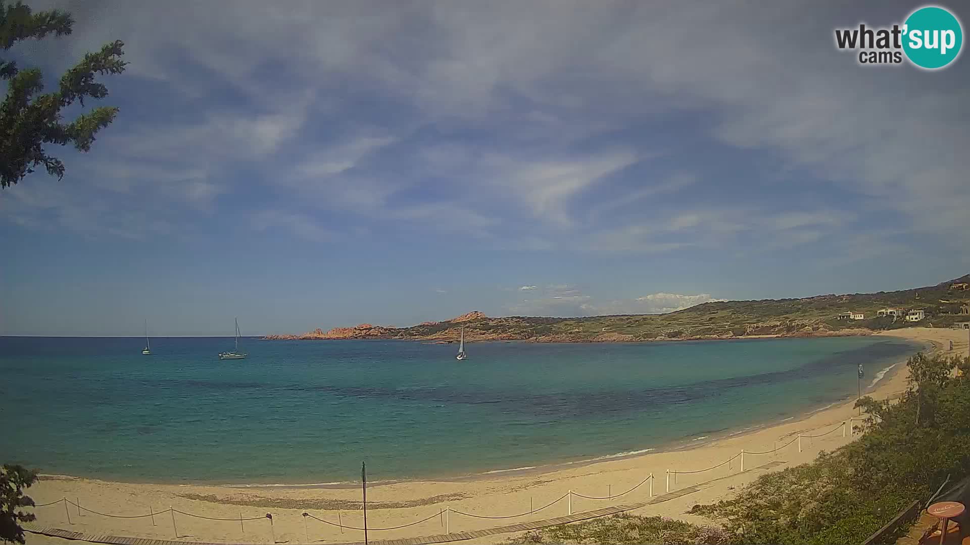 Web kamera uživo La Marinedda – Isola Rossa – Agultu – Sardinija – Italija