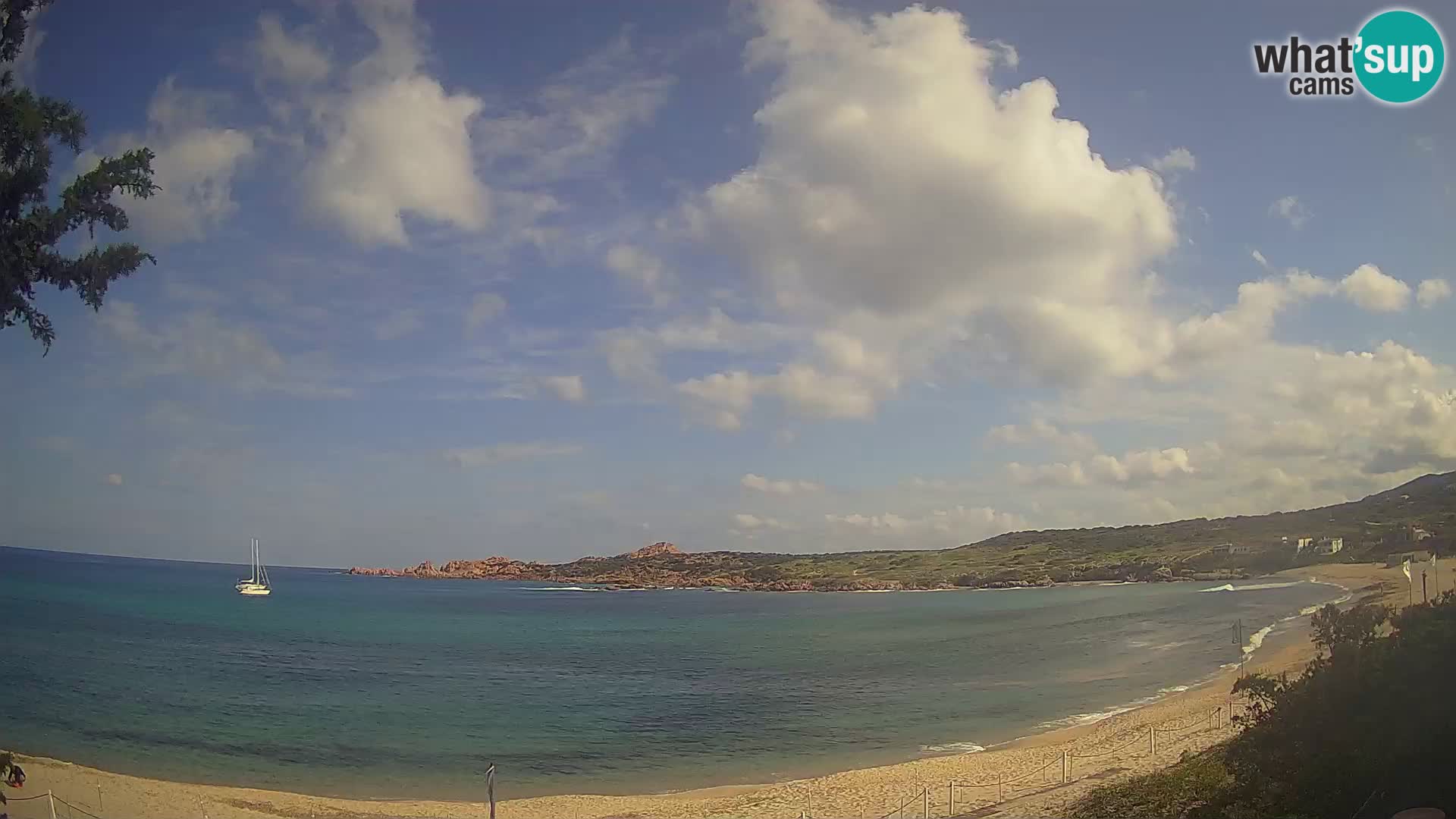 Spletna kamera La Marinedda – Isola Rossa – Agultu – Sardinija – Italija