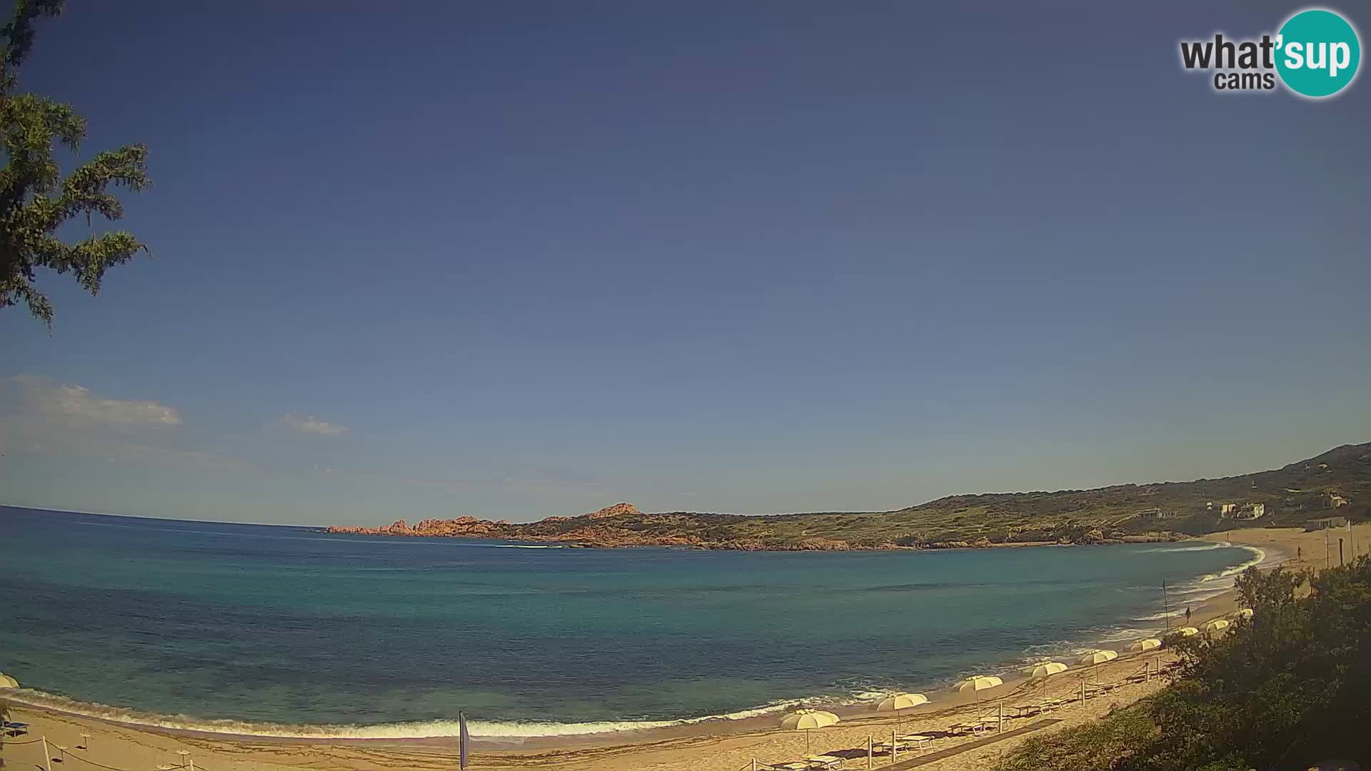 Live-Webcam La Marinedda – Isola Rossa – Agultu – Sardinien – Italien