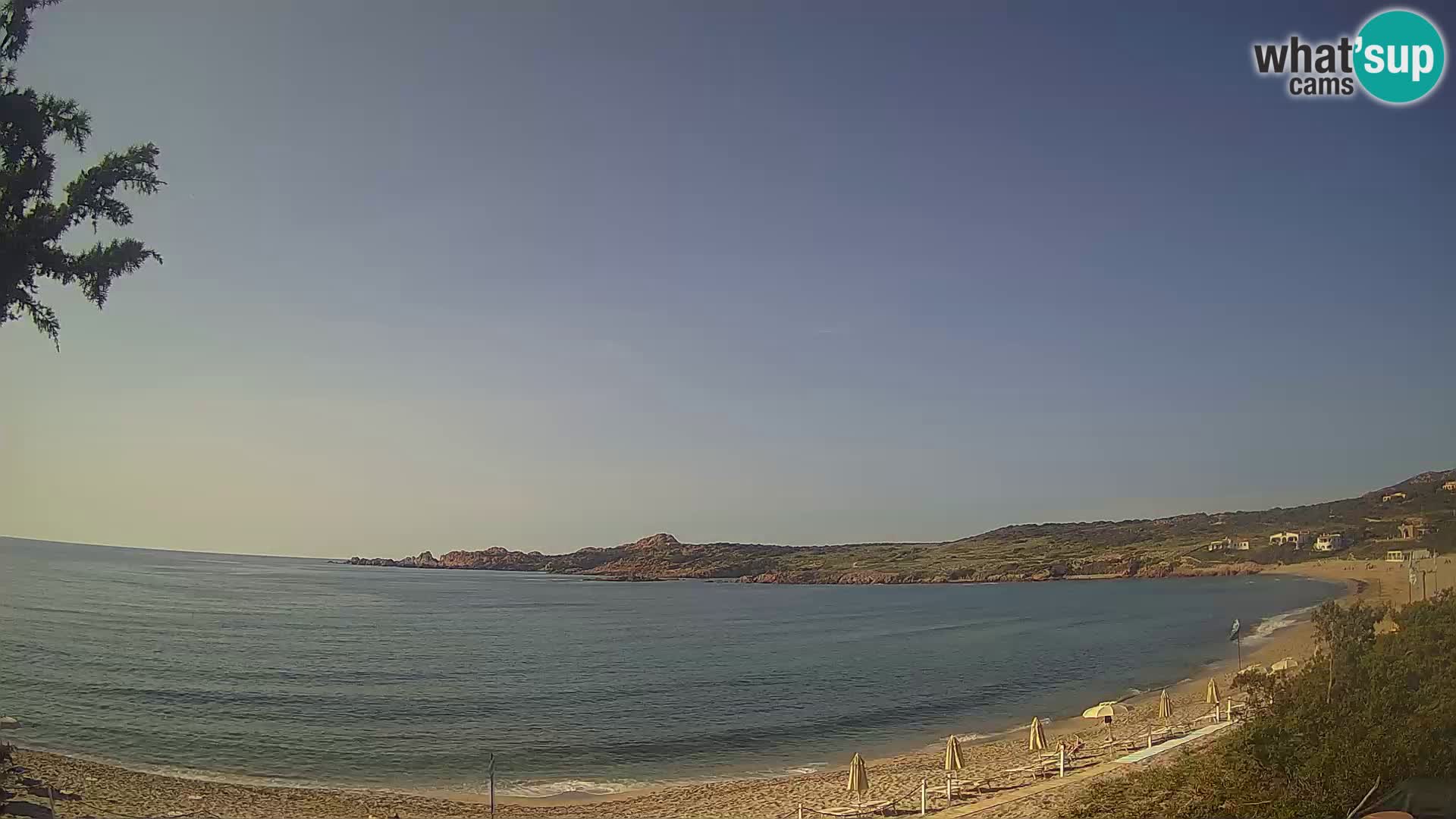 Spletna kamera La Marinedda – Isola Rossa – Agultu – Sardinija – Italija