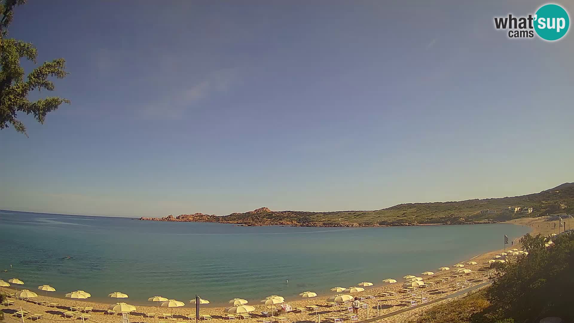 Spletna kamera La Marinedda – Isola Rossa – Agultu – Sardinija – Italija