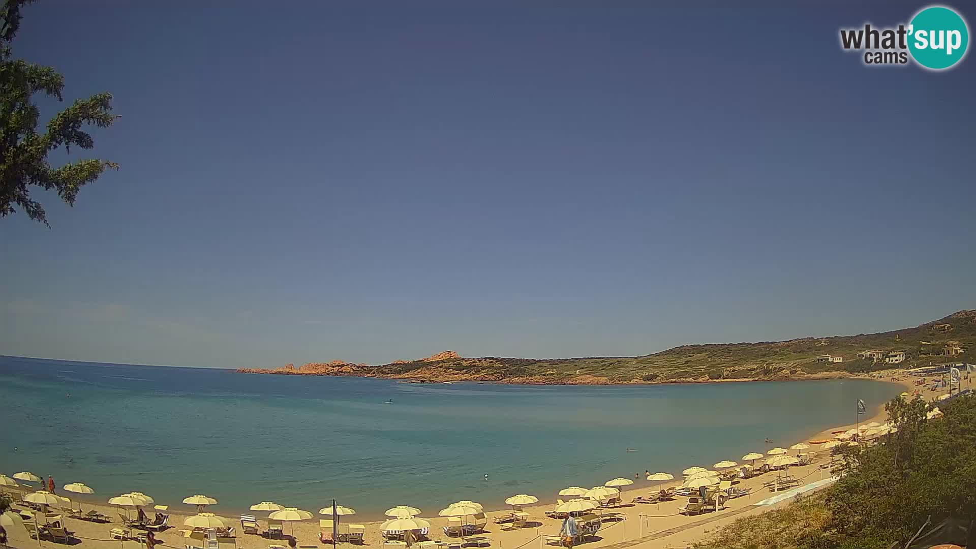 Spletna kamera La Marinedda – Isola Rossa – Agultu – Sardinija – Italija