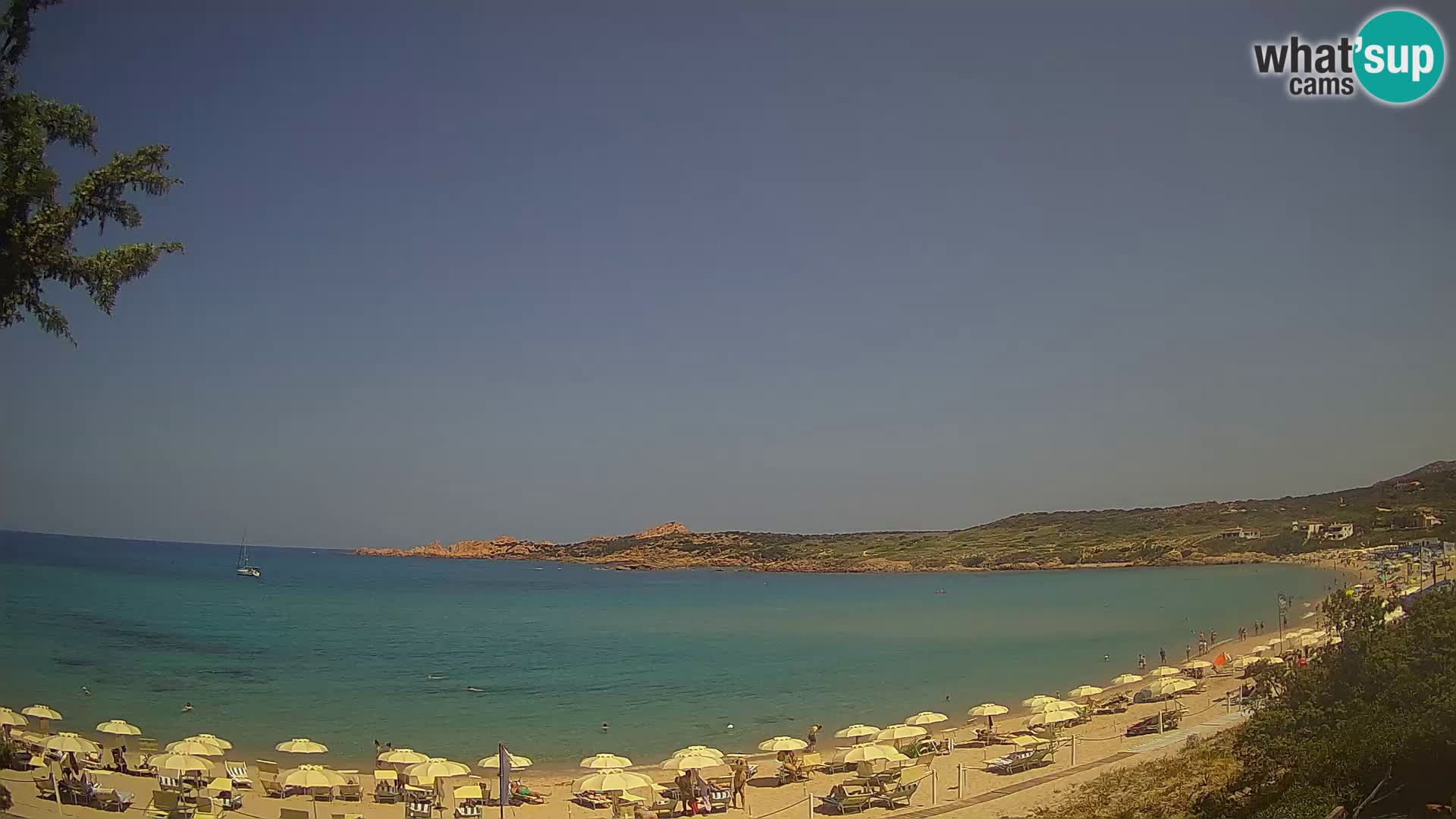 Live webcam La Marinedda – Isola Rossa – Agultu – Sardinia – Italy