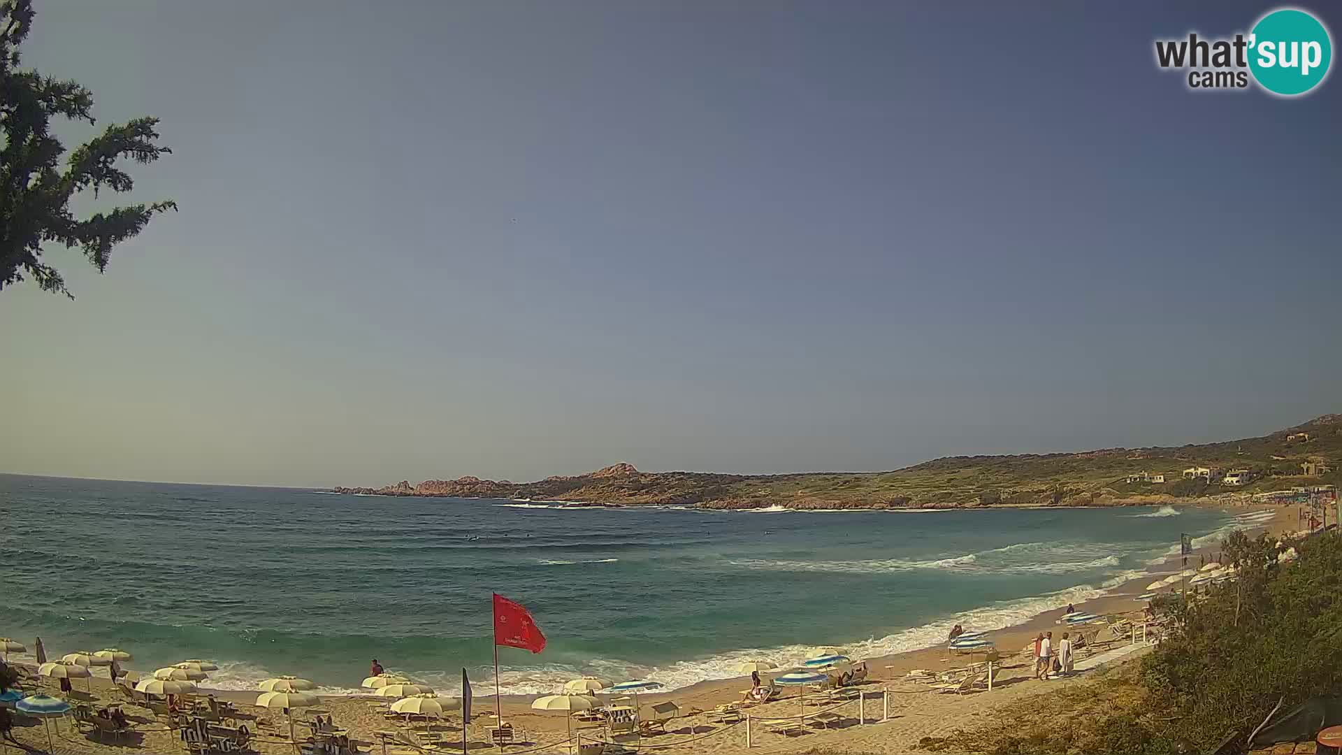 Spletna kamera La Marinedda – Isola Rossa – Agultu – Sardinija – Italija
