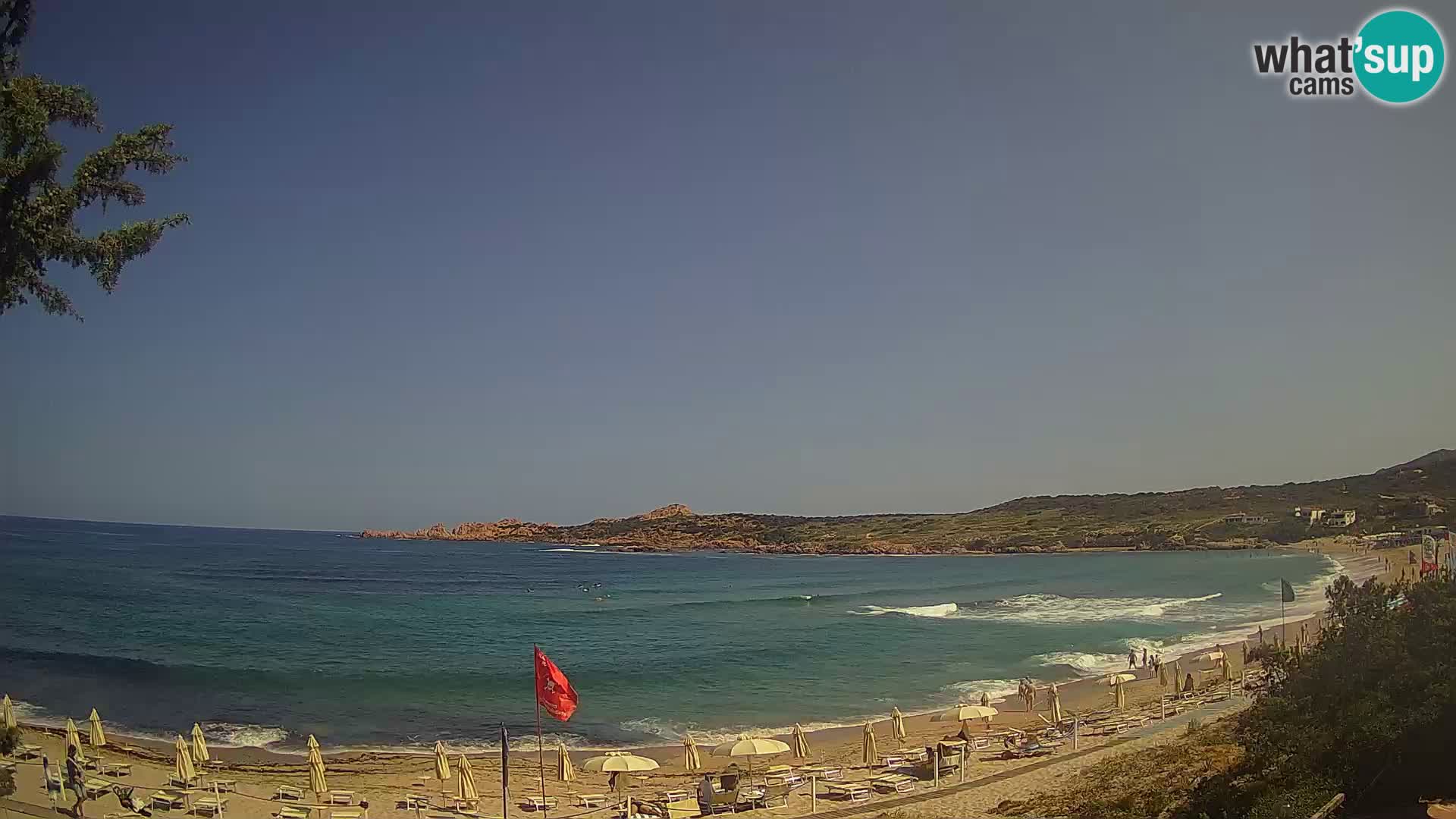 Spletna kamera La Marinedda – Isola Rossa – Agultu – Sardinija – Italija