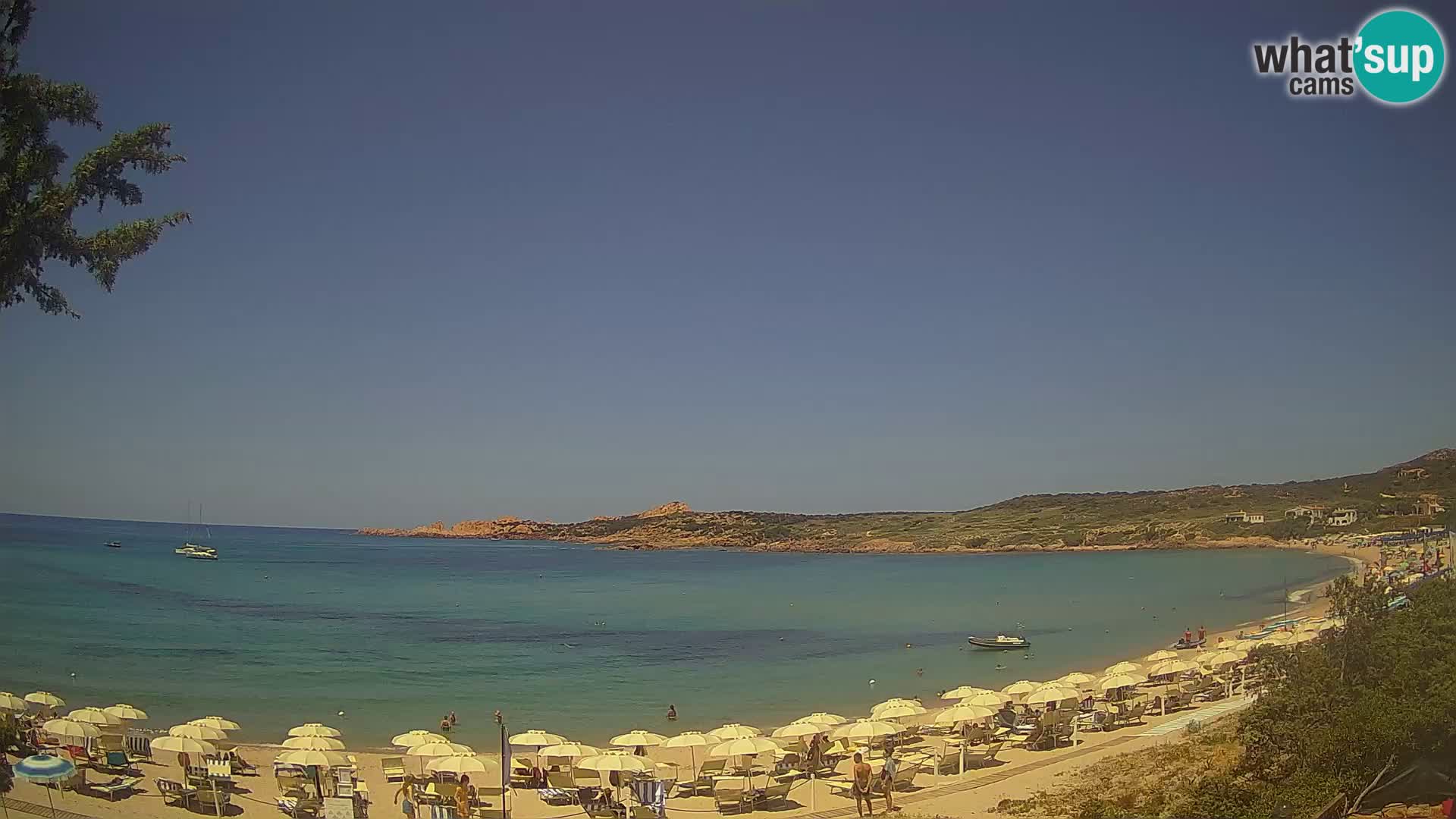 Spletna kamera La Marinedda – Isola Rossa – Agultu – Sardinija – Italija