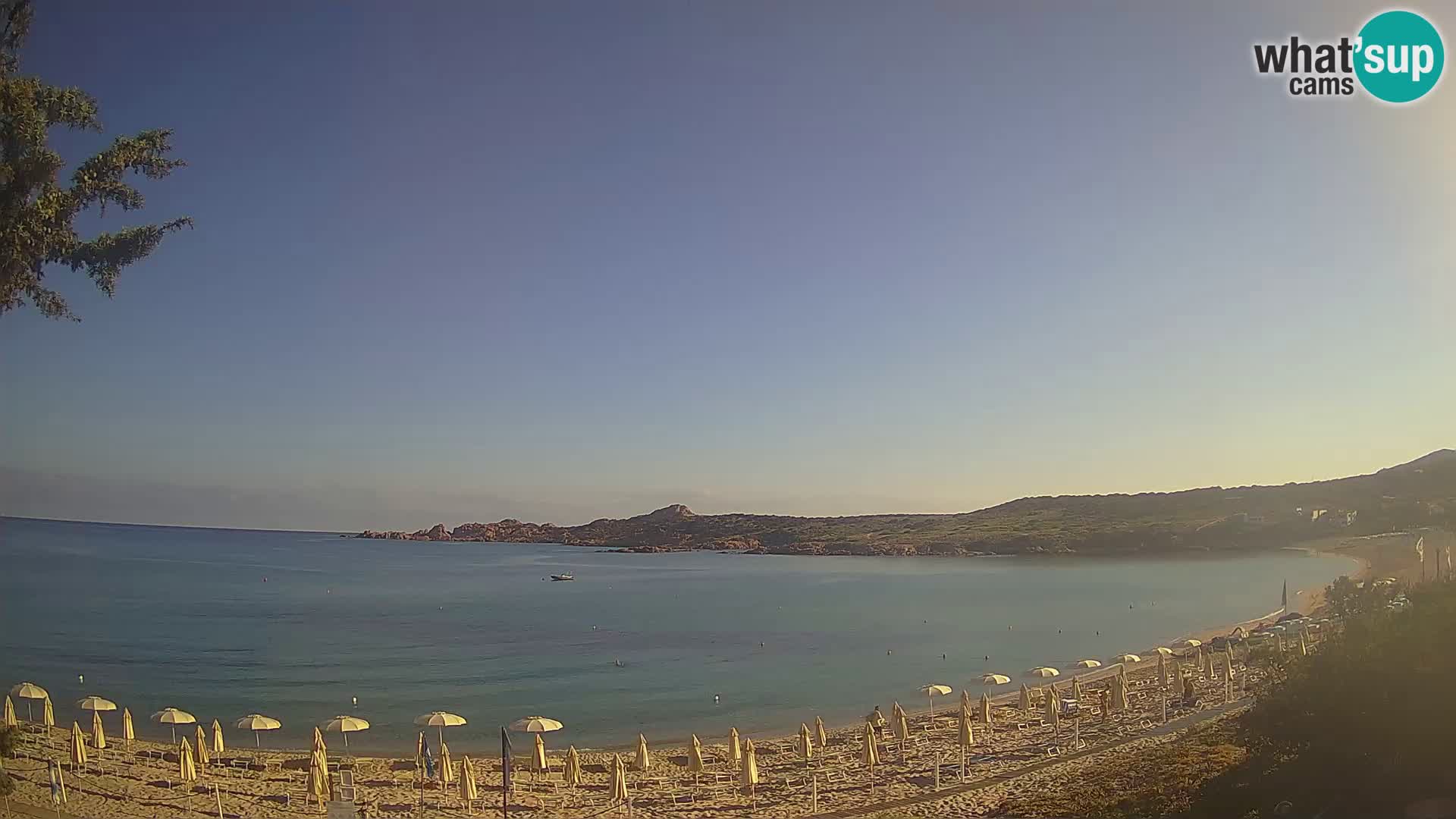 Spletna kamera La Marinedda – Isola Rossa – Agultu – Sardinija – Italija