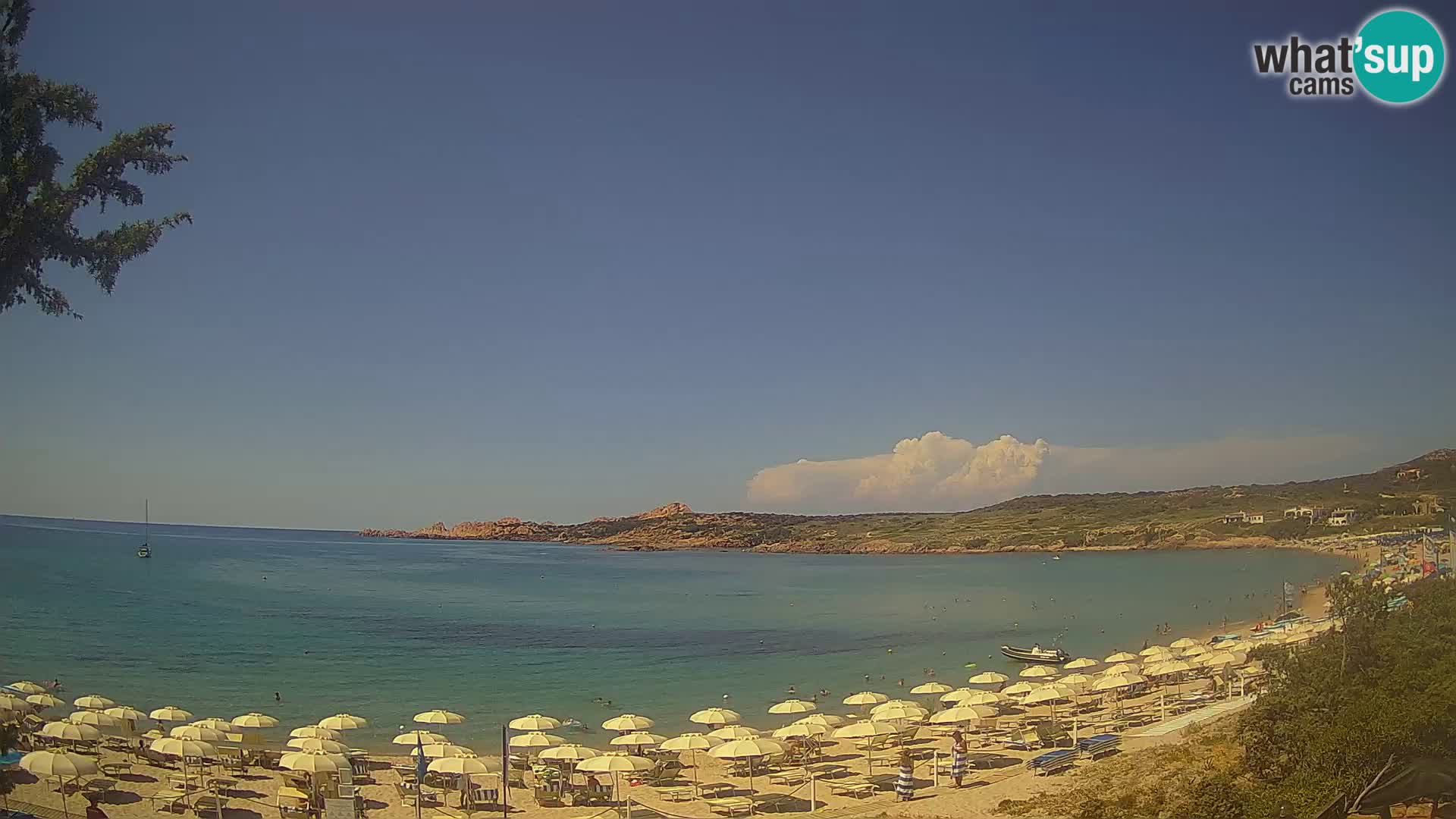 Web kamera uživo La Marinedda – Isola Rossa – Agultu – Sardinija – Italija