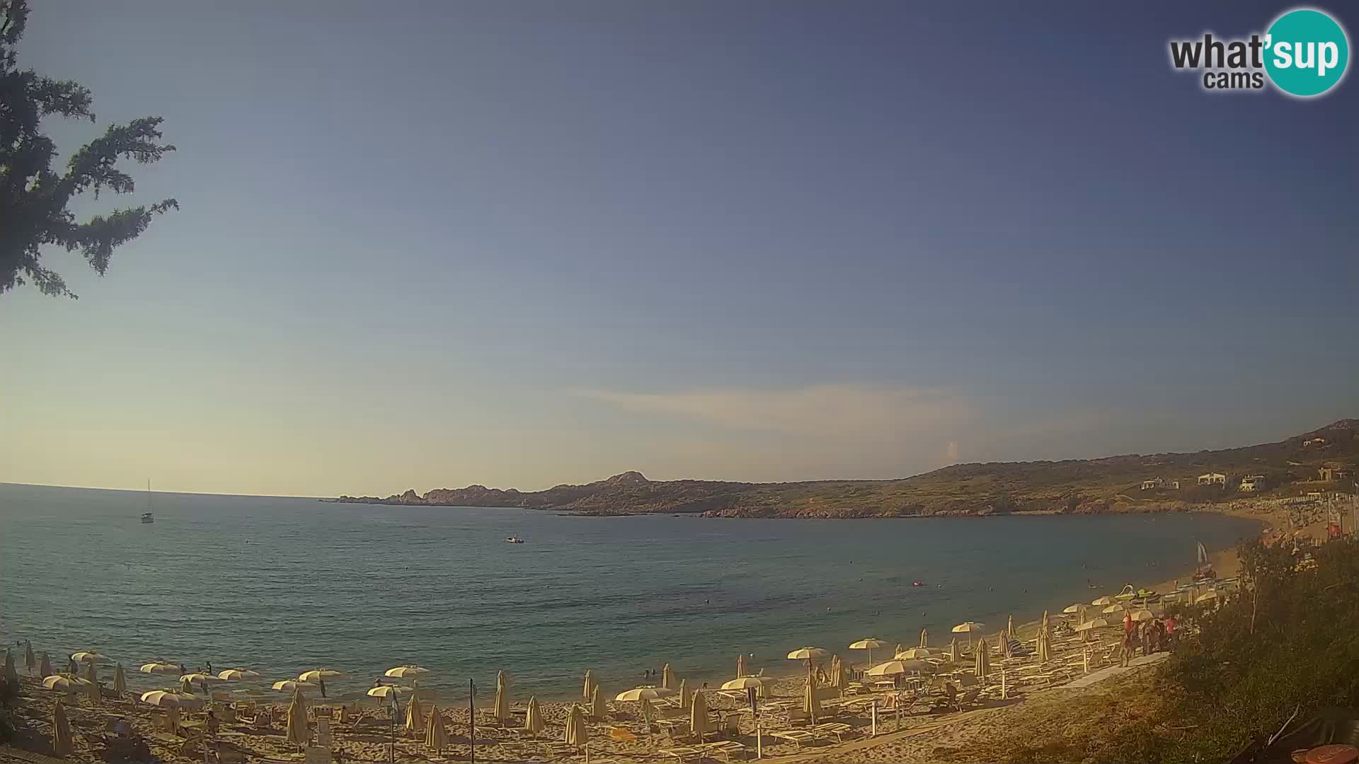 Spletna kamera La Marinedda – Isola Rossa – Agultu – Sardinija – Italija