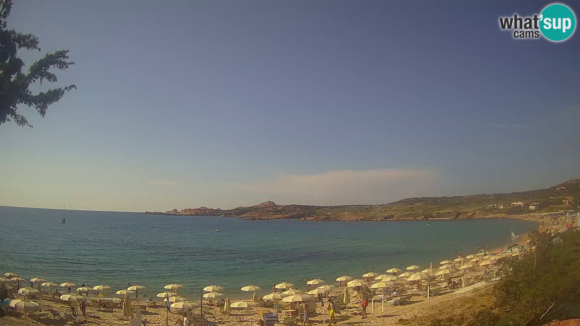 Spletna kamera La Marinedda – Isola Rossa – Agultu – Sardinija – Italija