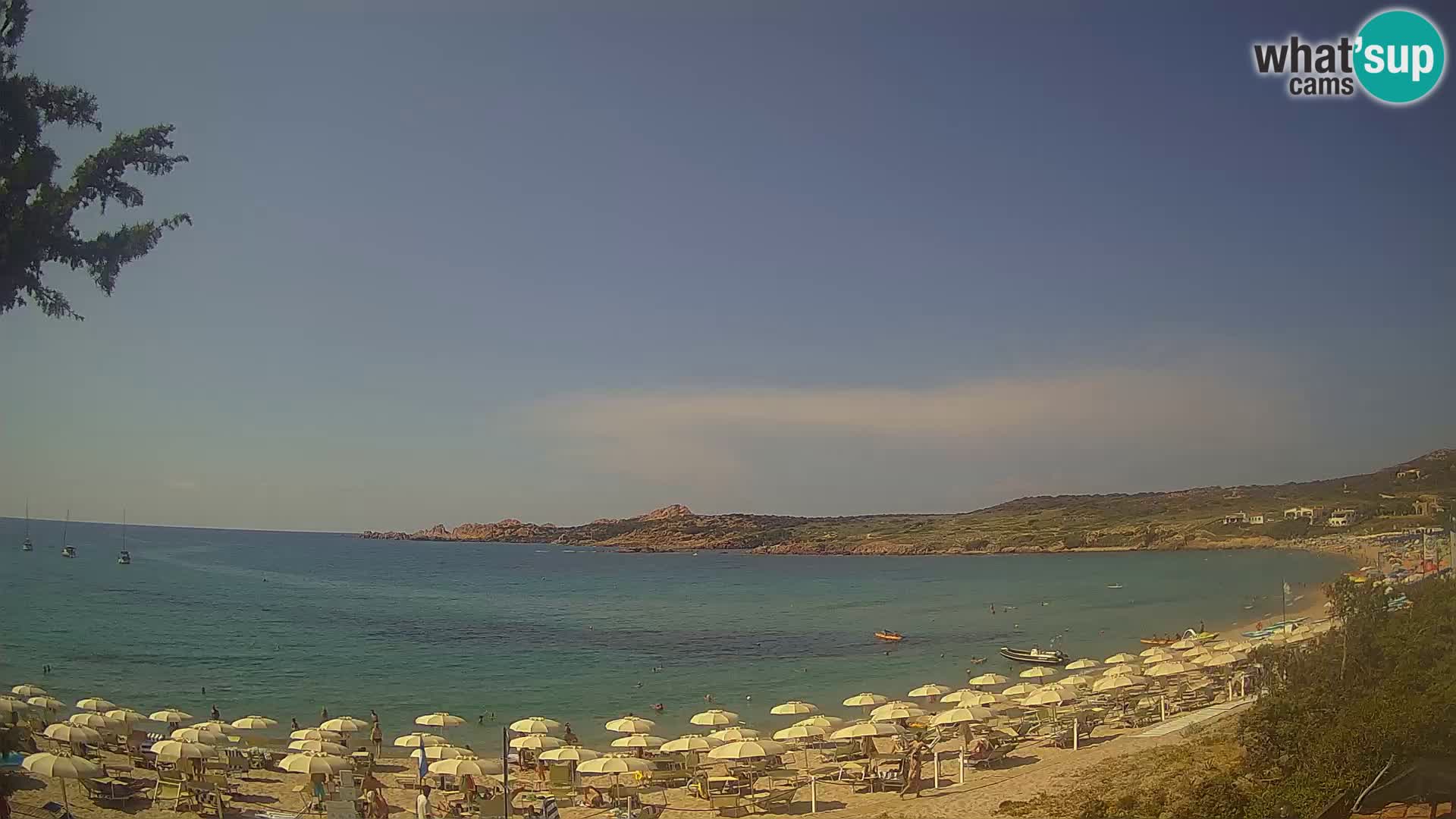 Spletna kamera La Marinedda – Isola Rossa – Agultu – Sardinija – Italija