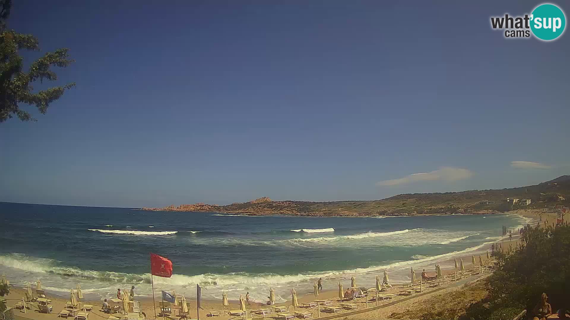 Spletna kamera La Marinedda – Isola Rossa – Agultu – Sardinija – Italija