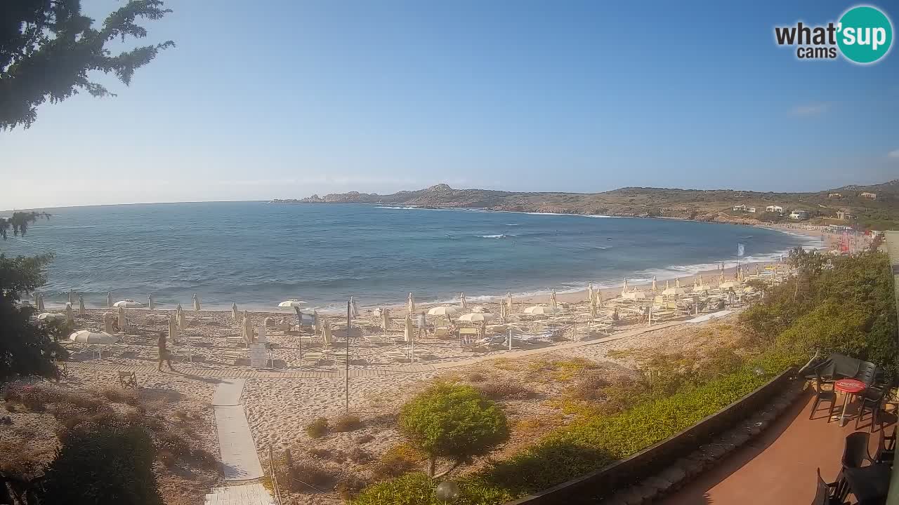 Spletna kamera La Marinedda – Isola Rossa – Agultu – Sardinija – Italija