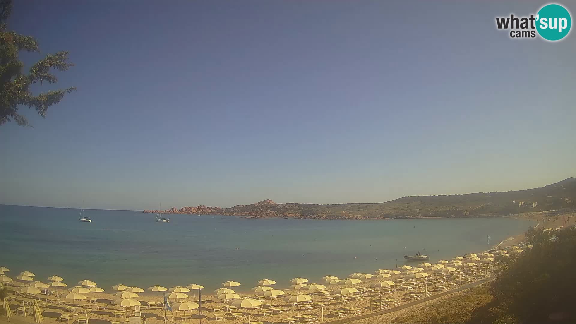 Spletna kamera La Marinedda – Isola Rossa – Agultu – Sardinija – Italija