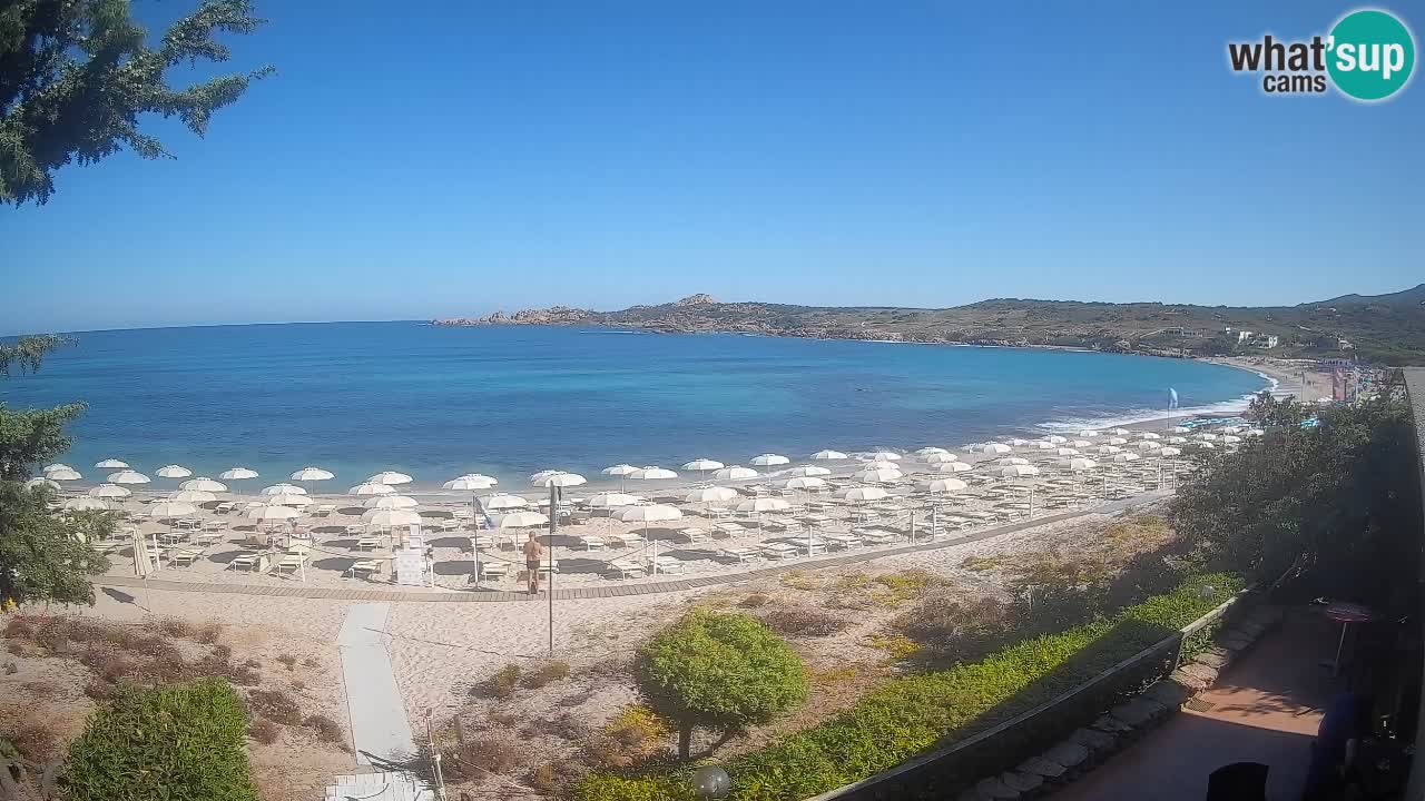 Spletna kamera La Marinedda – Isola Rossa – Agultu – Sardinija – Italija