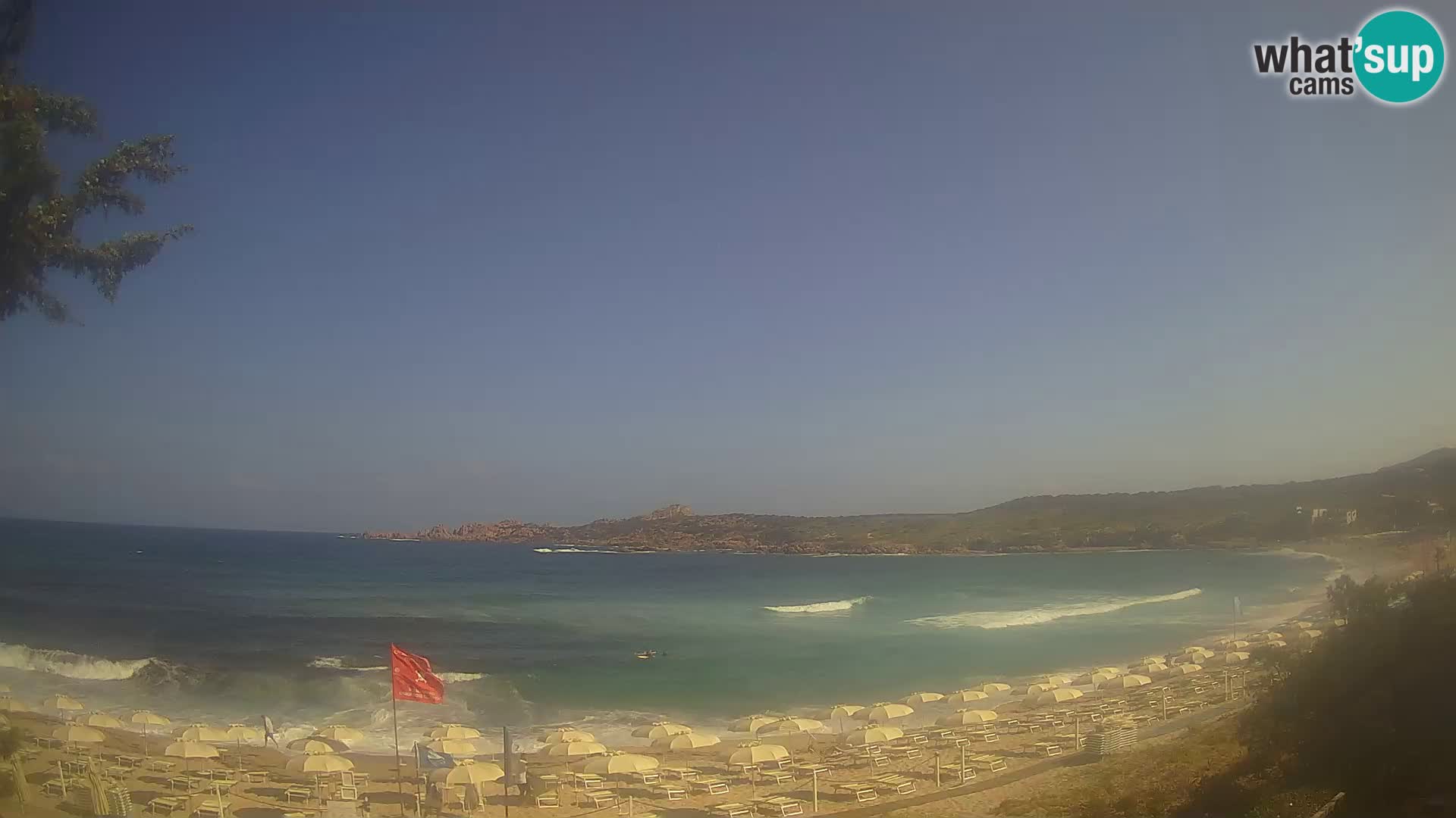 Spletna kamera La Marinedda – Isola Rossa – Agultu – Sardinija – Italija