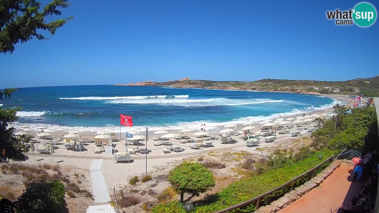 Spletna kamera La Marinedda – Isola Rossa – Agultu – Sardinija – Italija