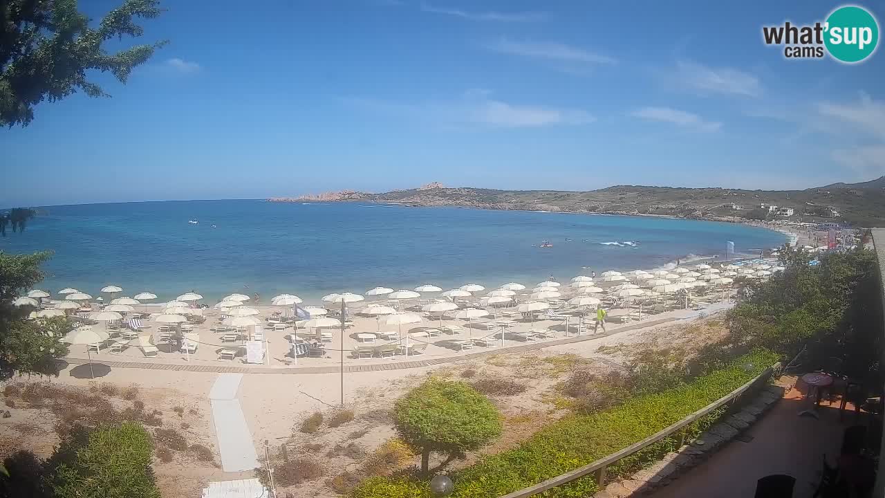 Spletna kamera La Marinedda – Isola Rossa – Agultu – Sardinija – Italija