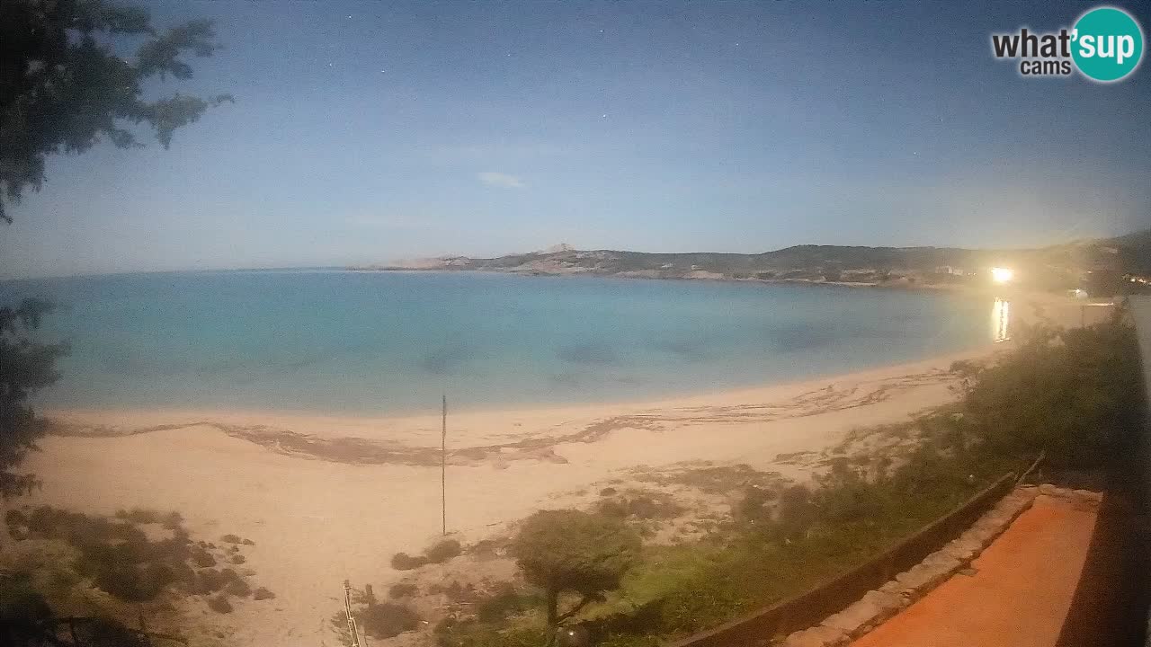 Spletna kamera La Marinedda – Isola Rossa – Agultu – Sardinija – Italija