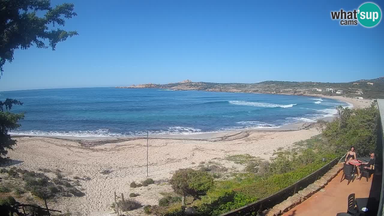 Spletna kamera La Marinedda – Isola Rossa – Agultu – Sardinija – Italija