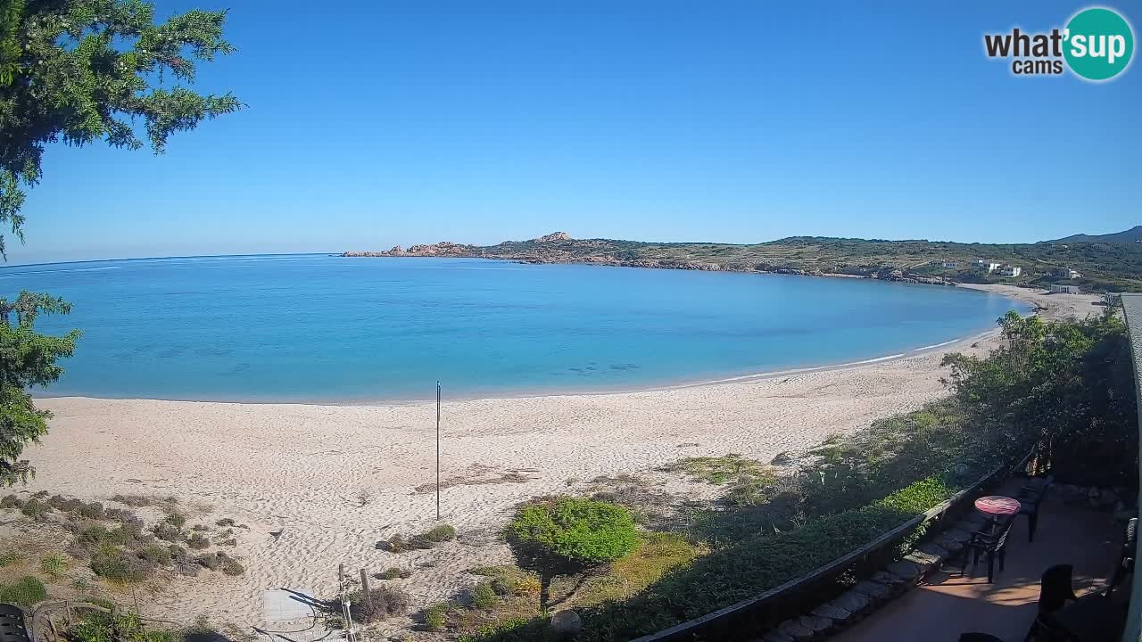 Spletna kamera La Marinedda – Isola Rossa – Agultu – Sardinija – Italija