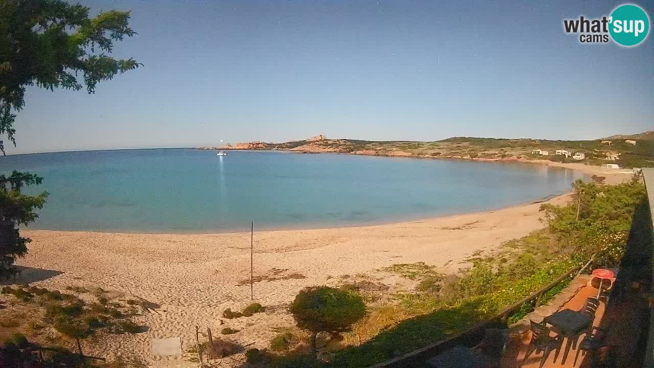 Spletna kamera La Marinedda – Isola Rossa – Agultu – Sardinija – Italija