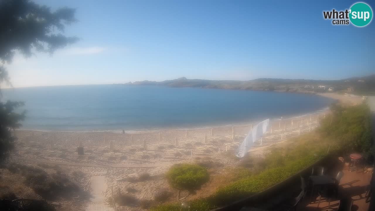 Spletna kamera La Marinedda – Isola Rossa – Agultu – Sardinija – Italija