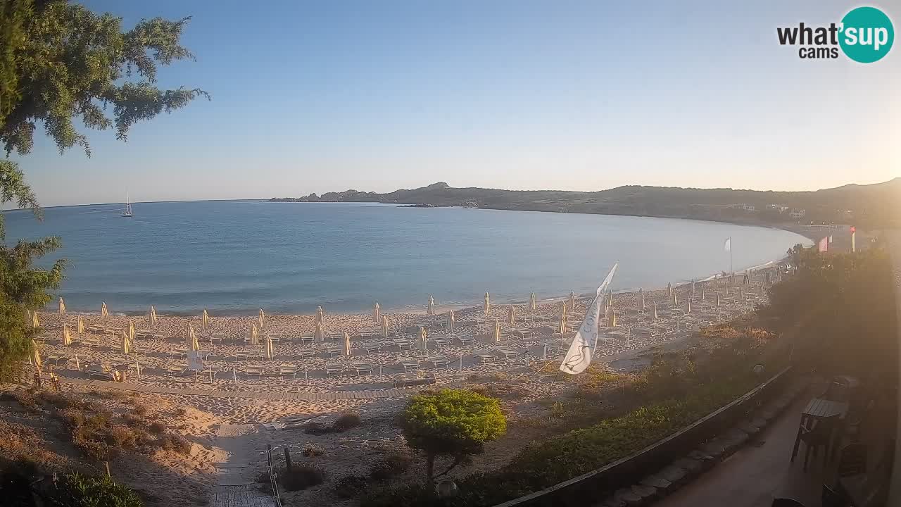 Spletna kamera La Marinedda – Isola Rossa – Agultu – Sardinija – Italija