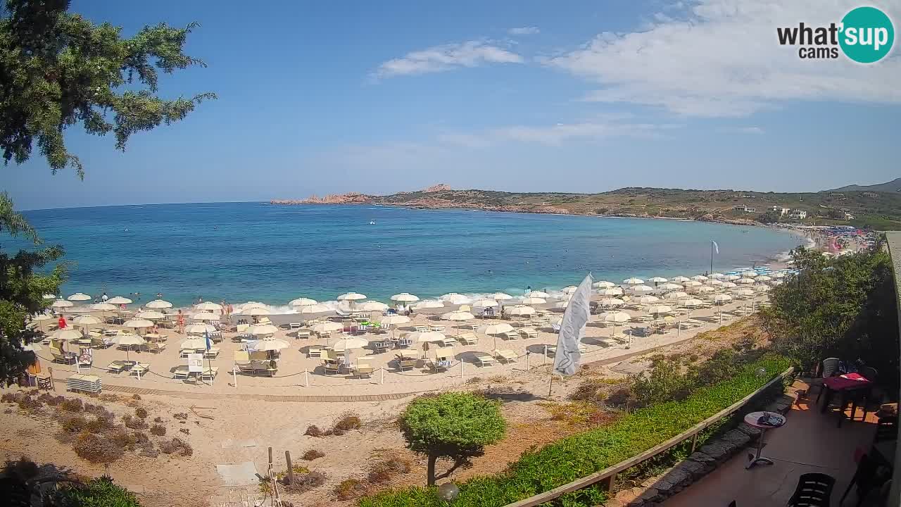 Spletna kamera La Marinedda – Isola Rossa – Agultu – Sardinija – Italija