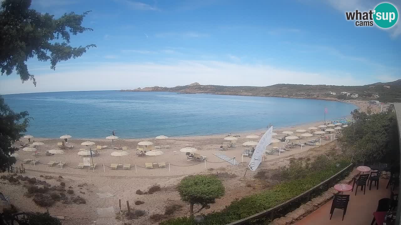 Spletna kamera La Marinedda – Isola Rossa – Agultu – Sardinija – Italija