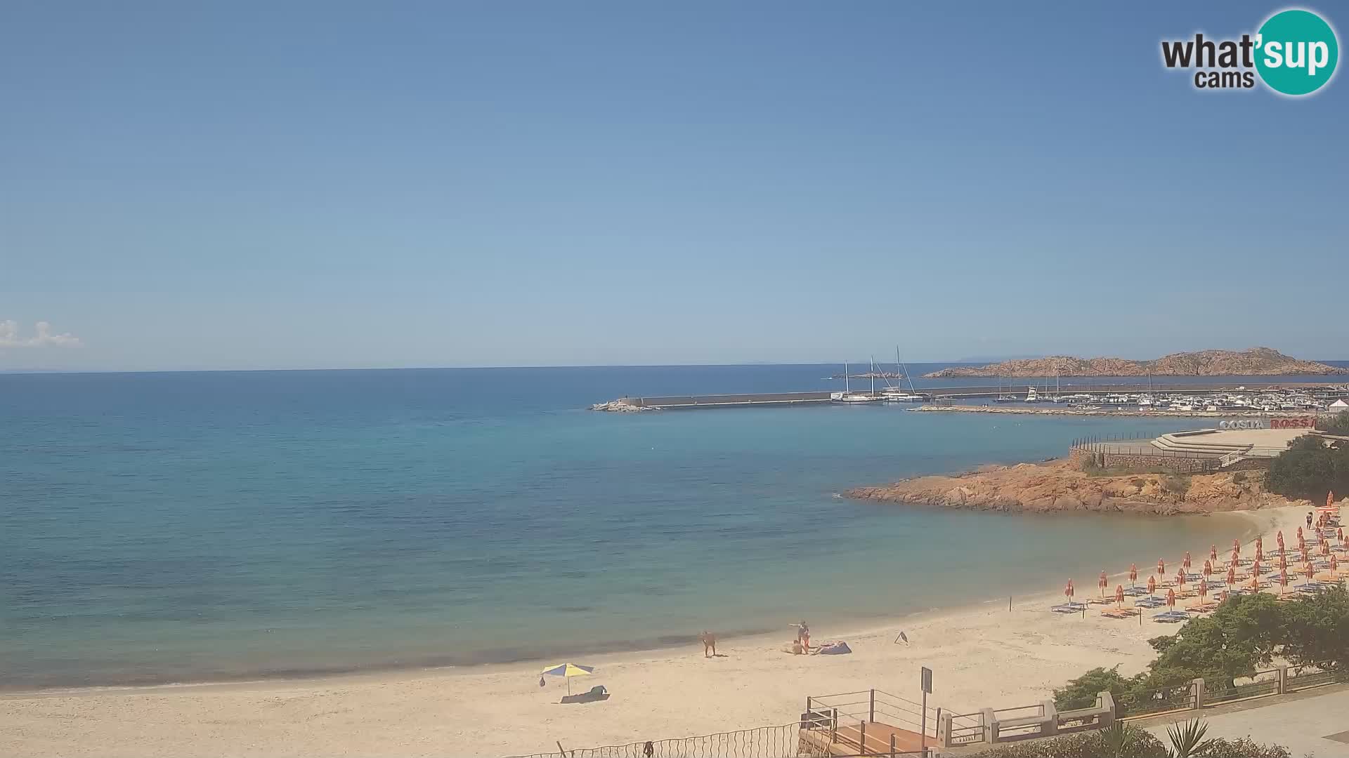 Spletna kamera plaže Isola Rossa – V živo si oglejte čudovito obalo Sardinije