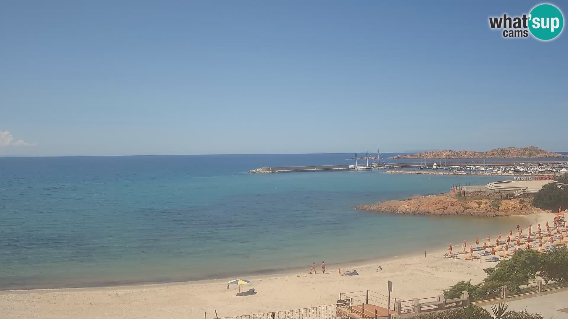Isola Rossa Strand Webcam – Live-Ansicht der atemberaubenden Küstenlinie von Sardinien