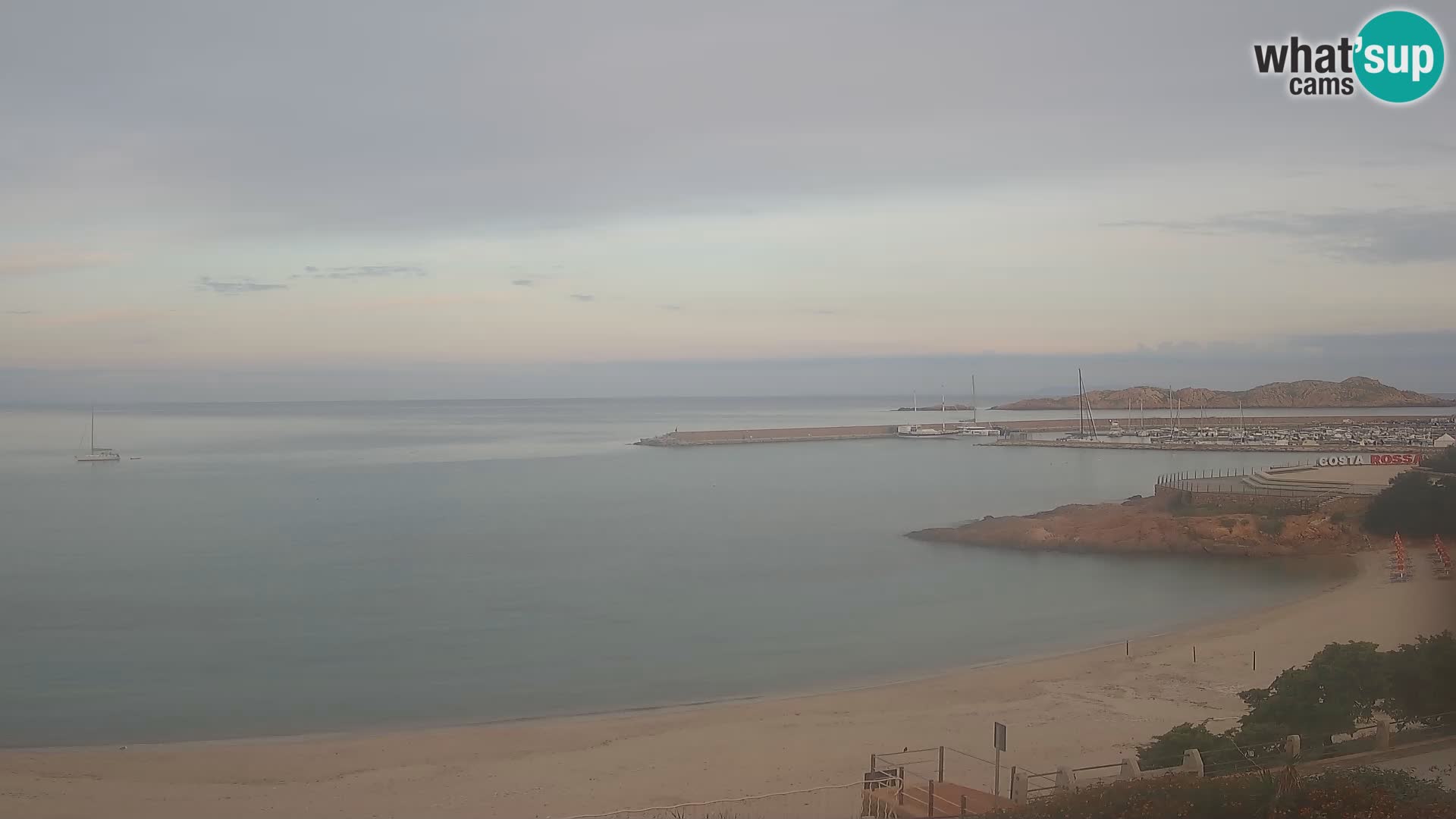 Isola Rossa Strand Webcam – Live-Ansicht der atemberaubenden Küstenlinie von Sardinien