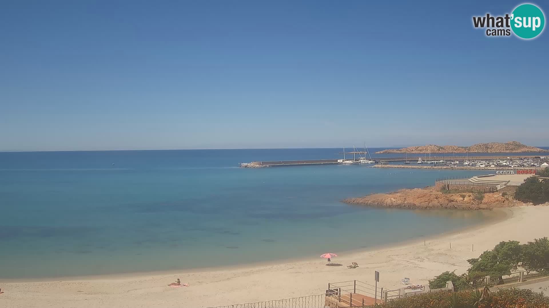 Spletna kamera plaže Isola Rossa – V živo si oglejte čudovito obalo Sardinije