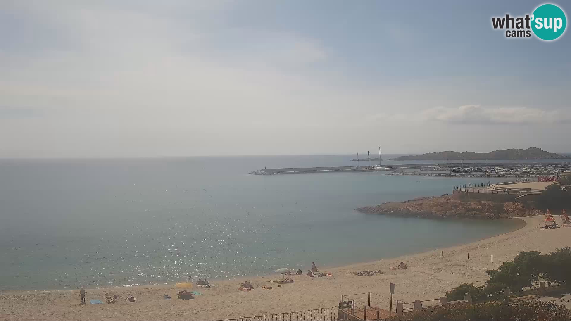 Webcam de la playa de Isola Rossa – Vista en vivo de la maravillosa costa de Cerdeña