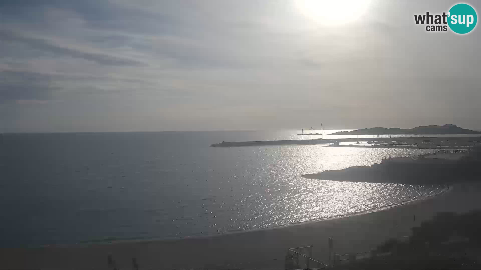 Isola Rossa Strand Webcam – Live-Ansicht der atemberaubenden Küstenlinie von Sardinien