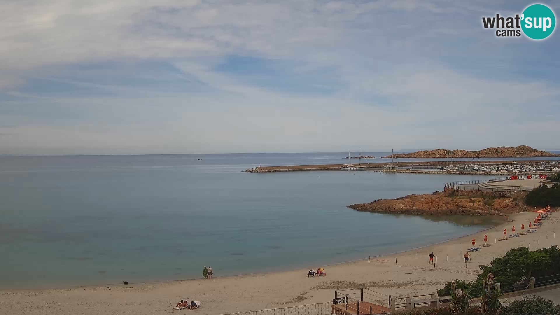 Web kamera plaže Isola Rossa – Uživo pogled na predivnu obalu Sardinije