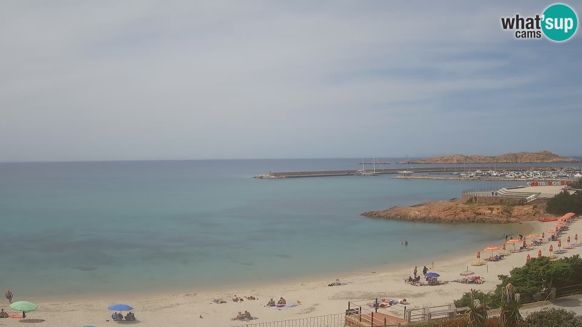 Webcam de la playa de Isola Rossa – Vista en vivo de la maravillosa costa de Cerdeña