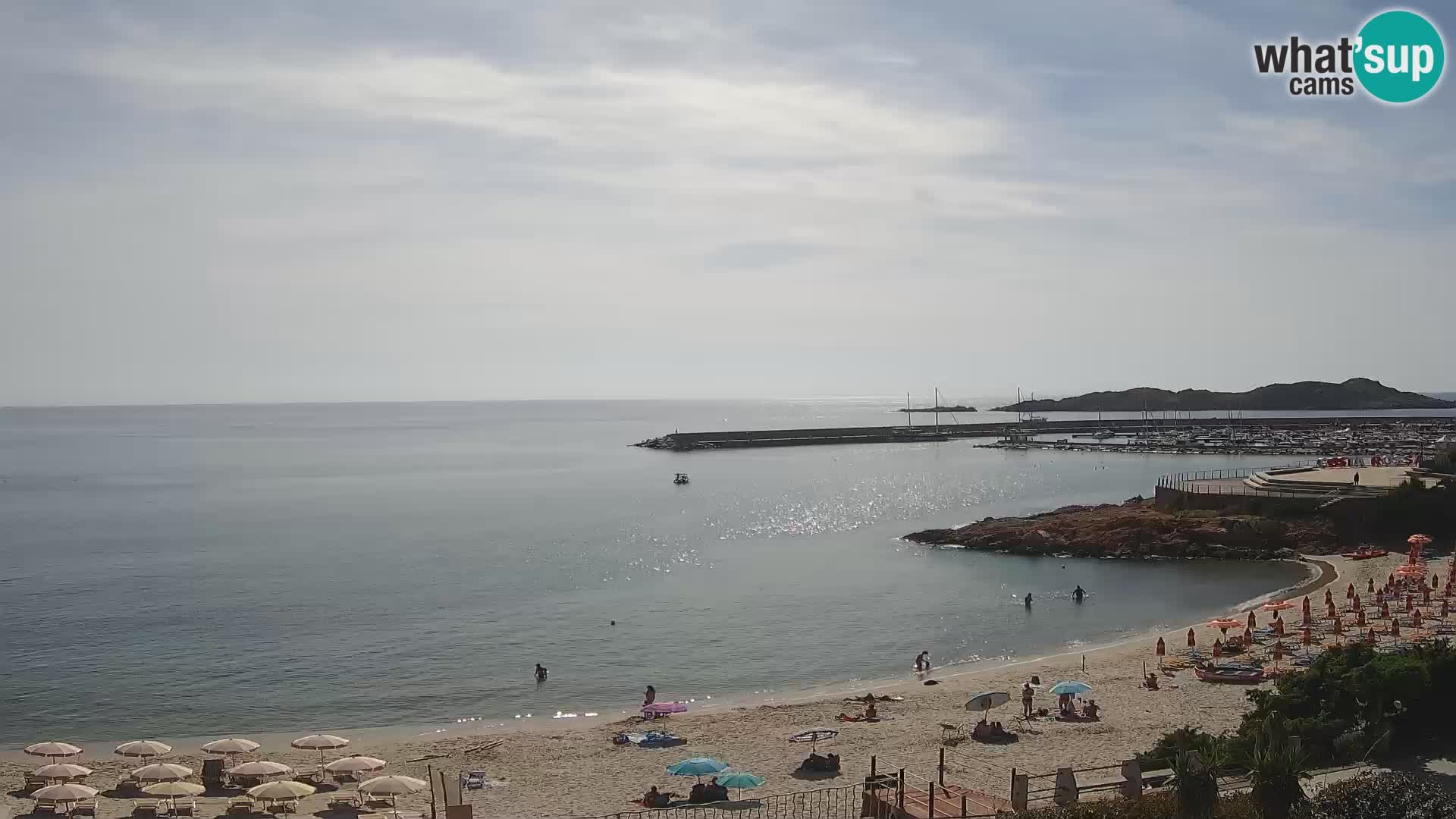 Webcam de la playa de Isola Rossa – Vista en vivo de la maravillosa costa de Cerdeña