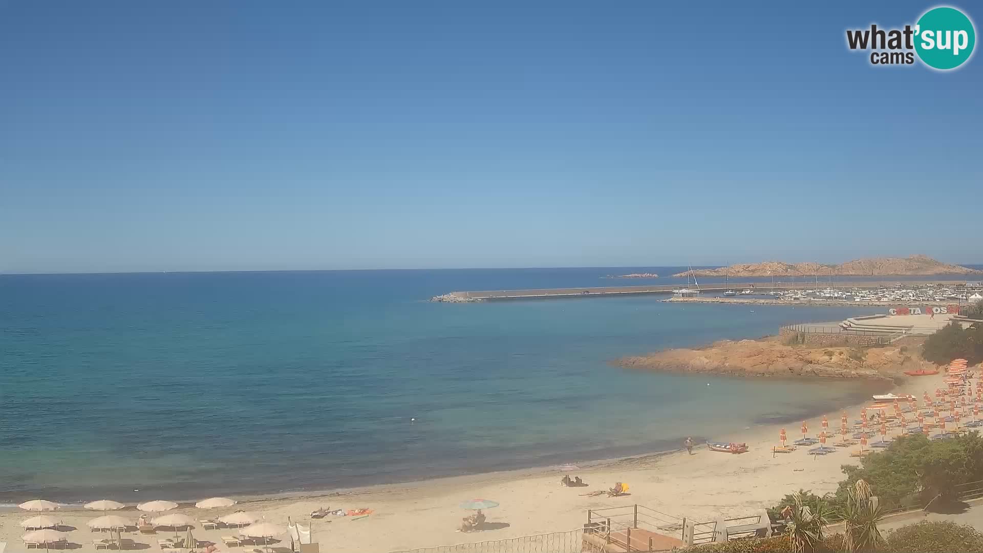 Spletna kamera plaže Isola Rossa – V živo si oglejte čudovito obalo Sardinije