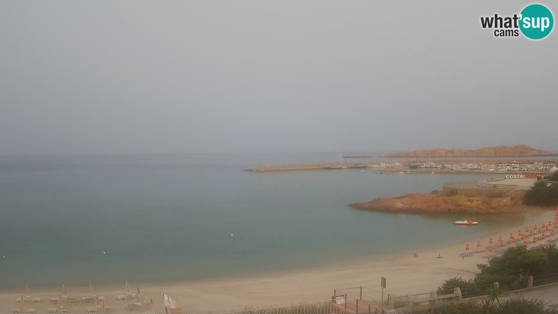 Isola Rossa Strand Webcam – Live-Ansicht der atemberaubenden Küstenlinie von Sardinien