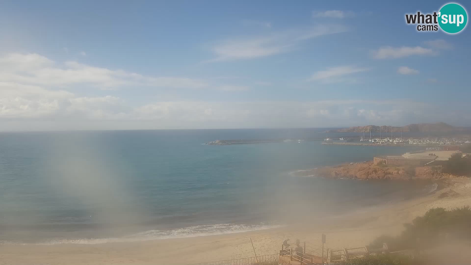 Isola Rossa Strand Webcam – Live-Ansicht der atemberaubenden Küstenlinie von Sardinien