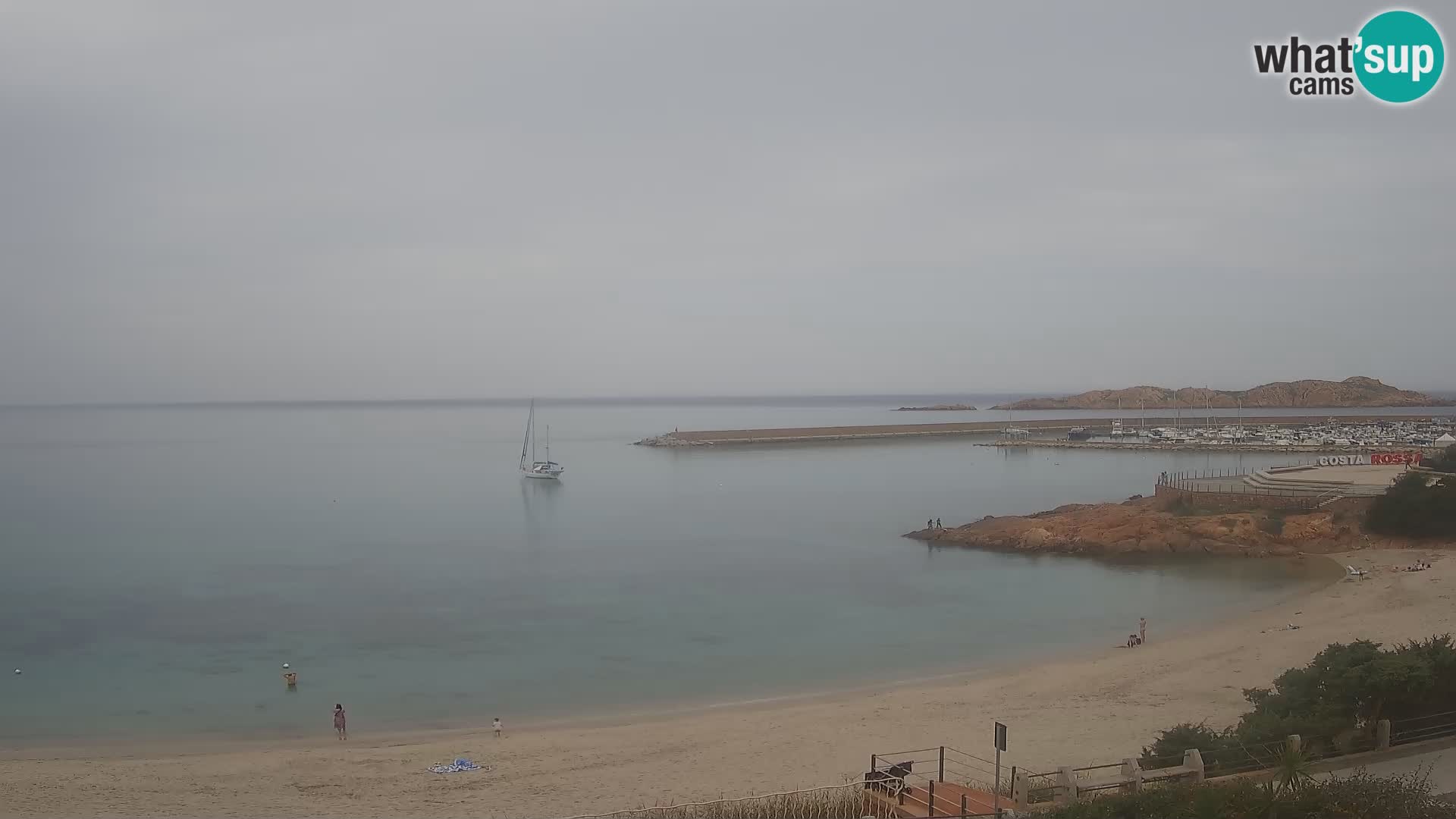 Isola Rossa Strand Webcam – Live-Ansicht der atemberaubenden Küstenlinie von Sardinien