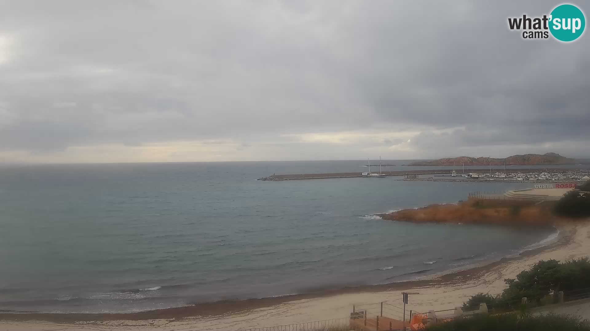 Isola Rossa Strand Webcam – Live-Ansicht der atemberaubenden Küstenlinie von Sardinien