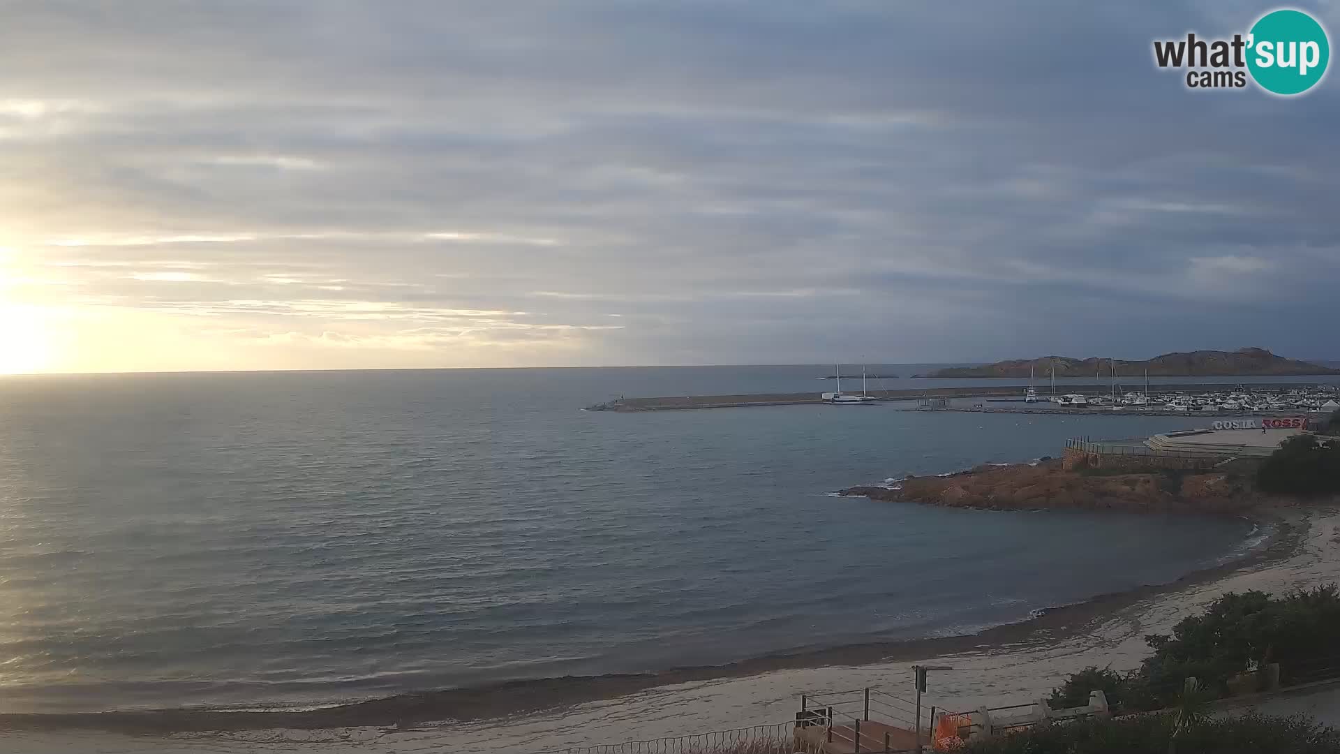 Isola Rossa Strand Webcam – Live-Ansicht der atemberaubenden Küstenlinie von Sardinien