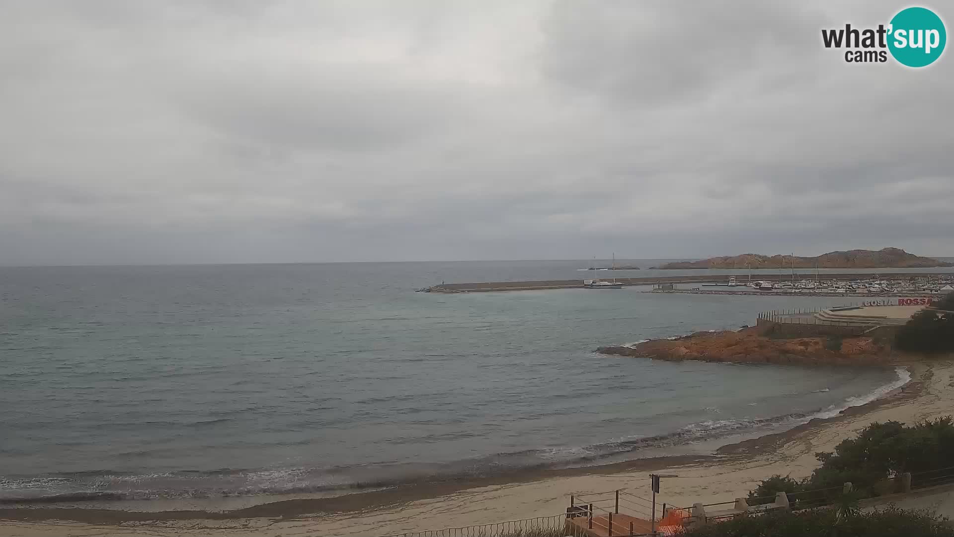 Isola Rossa Strand Webcam – Live-Ansicht der atemberaubenden Küstenlinie von Sardinien