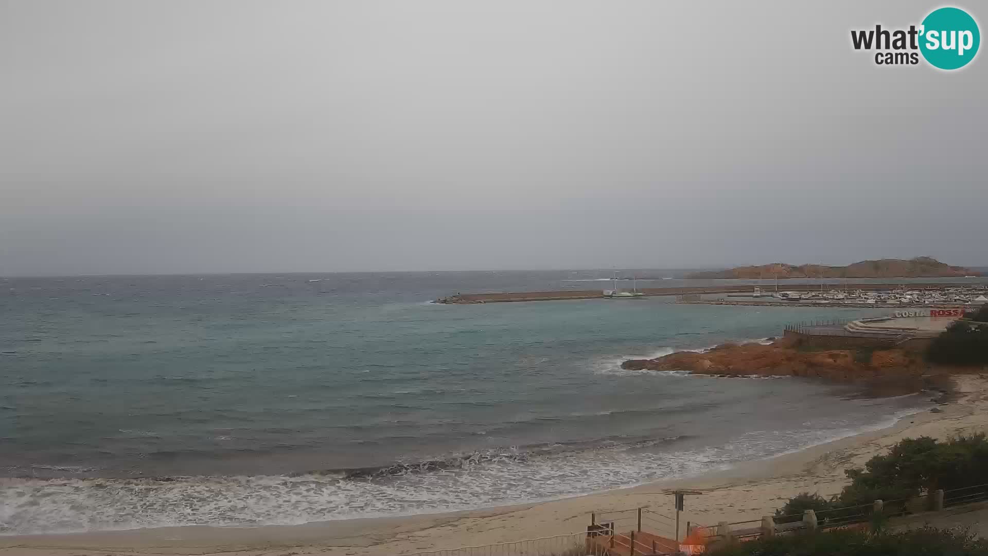 Isola Rossa Strand Webcam – Live-Ansicht der atemberaubenden Küstenlinie von Sardinien