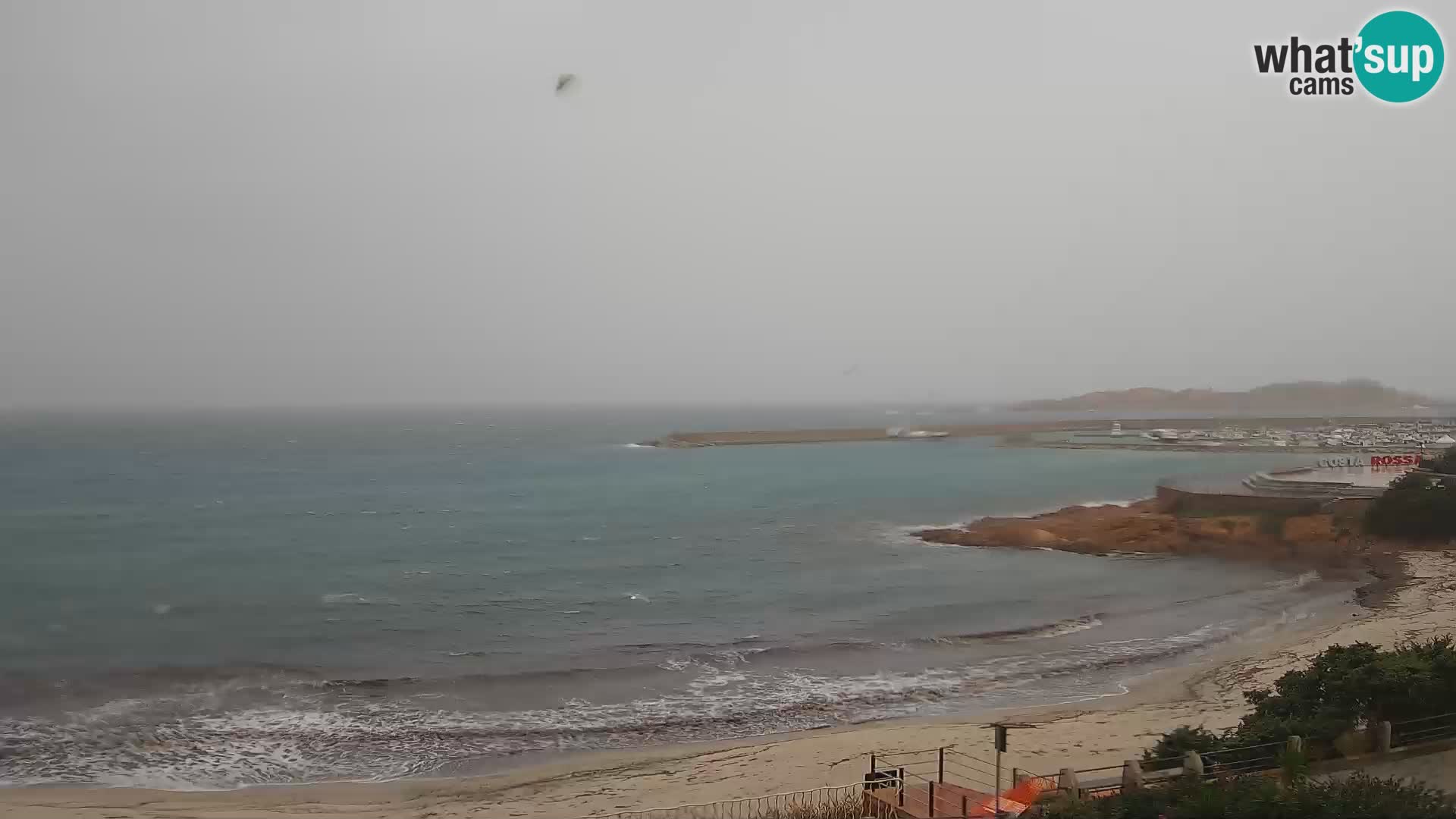 Isola Rossa Strand Webcam – Live-Ansicht der atemberaubenden Küstenlinie von Sardinien