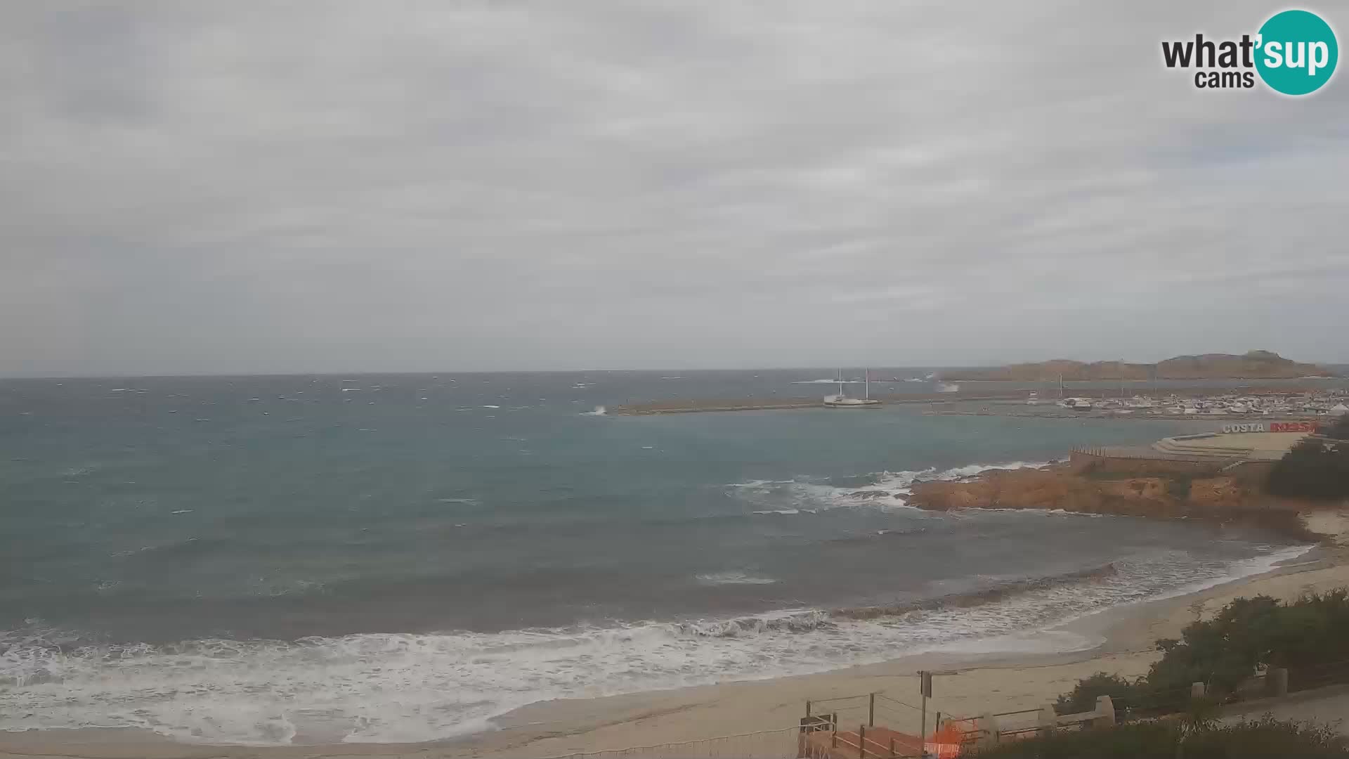 Webcam de la playa de Isola Rossa – Vista en vivo de la maravillosa costa de Cerdeña